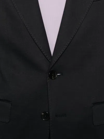 Etro Single-breasted Suit In Black