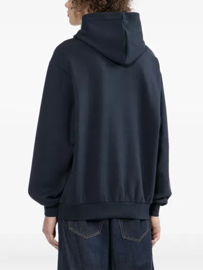 Chocoolate Bear-print Hoodie In Blue