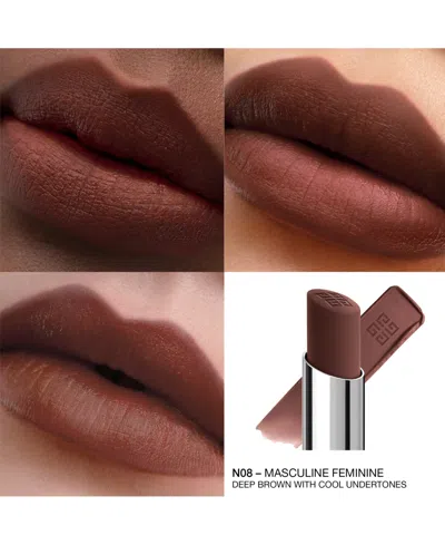 Givenchy Le Rouge Velvet Matte In Brown