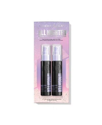 Urban Decay 2-pc. All-nighter Setting Spray Travel Set In Transparent