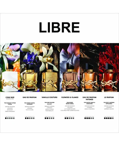 Saint Laurent Libre Vanille Couture Limited Edition Perfume In Transparent