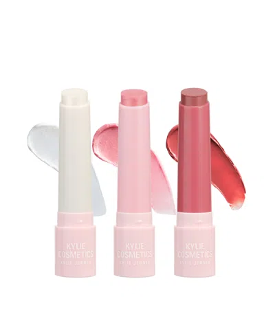 Kylie Cosmetics Tinted Butter Balm Trio Gift Set In Multi