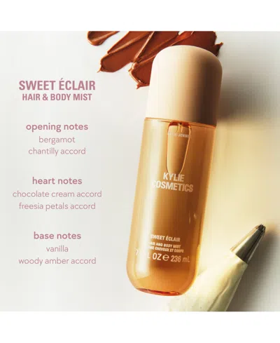 Kylie Cosmetics Sweet Éclair Hair & Body Mist 236ml In Transparent