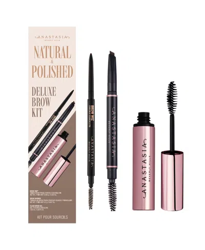 Anastasia Beverly Hills Natural And Polished Deluxe Brow Kit In Multi