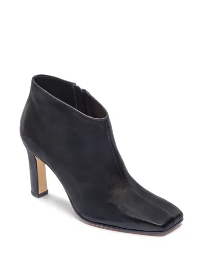 Bernardo 80mm Garda Square-toe Block-heel Boots In Black