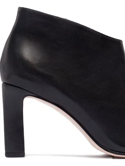 Bernardo 80mm Garda Square-toe Block-heel Boots In Black