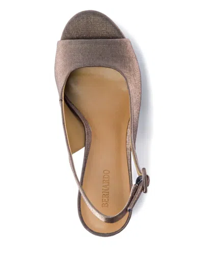 Bernardo Footwear Vega Platform Heel Sandal In Neutral