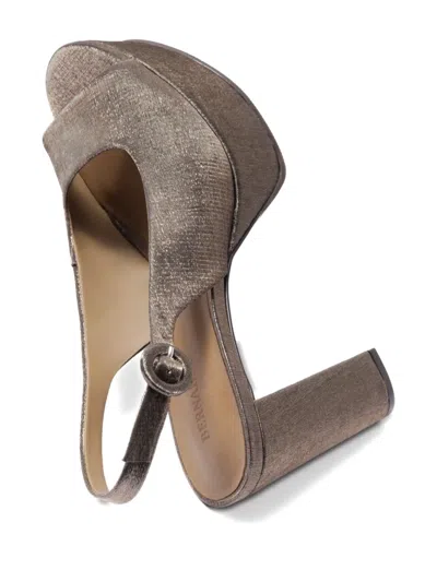 Bernardo Footwear Vega Platform Heel Sandal In Neutral