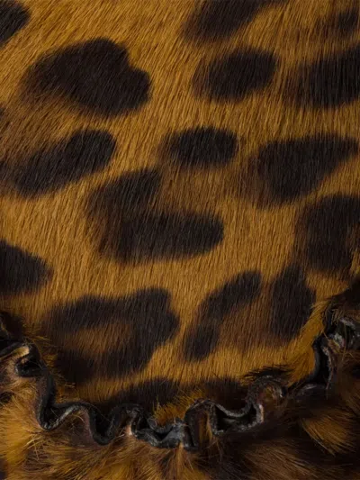 Prada Printed Leather Loafers In Multi