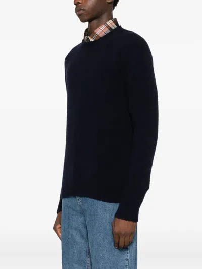 Scaglione Crew-neck Sweater In Blue
