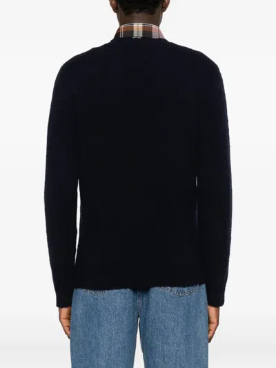 Scaglione Crew-neck Sweater In Blue