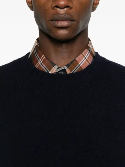 Scaglione Crew-neck Sweater In Blue