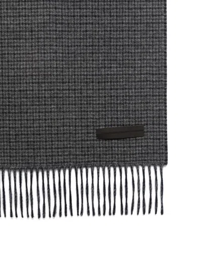 Zegna Sciarpa In Gray