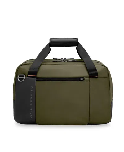 Briggs & Riley Zdx Cabin Bag In Green
