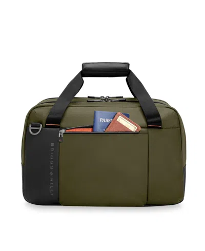Briggs & Riley Zdx Cabin Bag In Green