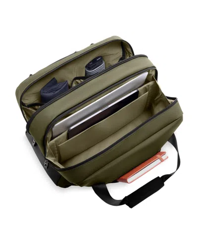 Briggs & Riley Zdx Cabin Bag In Green