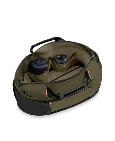 Briggs & Riley Expandable Overnighter Bag In Green