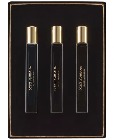 Dolce & Gabbana 3-pc. Velvet Opulent Collection Eau De Parfum Set, 0.33 Oz. In Multi