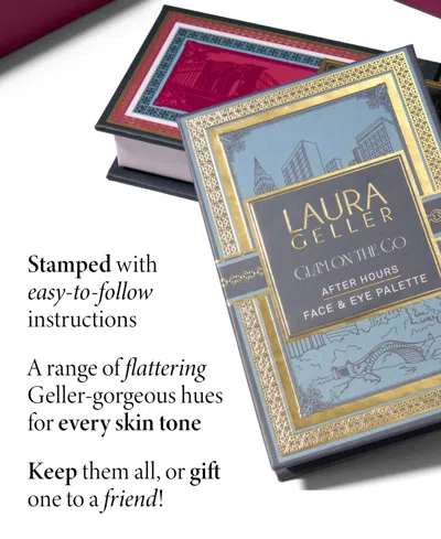 Laura Geller Beauty 3-pc. Glam On The Go Face & Eye Palette Set In Transparent