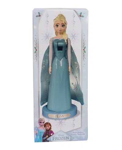 Kurt Adler 10-inch Disney Elsa Nutcracker In Blue