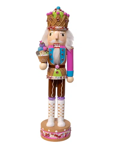 Kurt Adler 15-inch Ice Cream Nutcracker In Multi