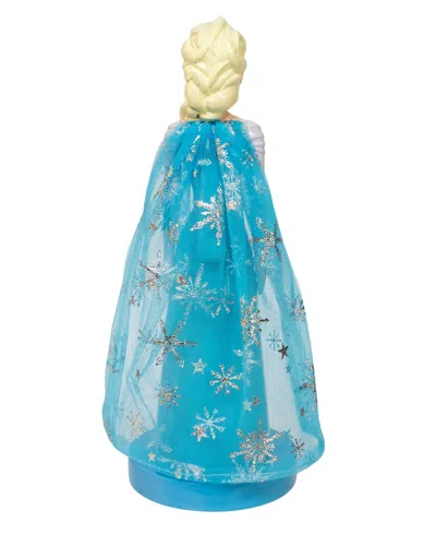 Kurt Adler 10-inch Disney Elsa Nutcracker In Blue