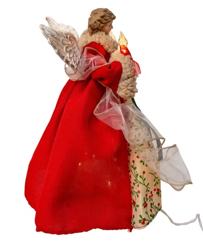 Kurt Adler 14-inch Angel Tree Topper In Multi