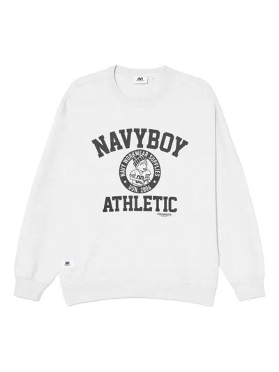Chocoolate Graphic-print Sweatshirt In White