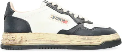 Autry Two-tone Leather Mihara Yasuhiro Sneakers In Multi
