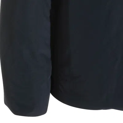 Jil Sander Insulated Hooded Long Sleeve Outerwear In Black