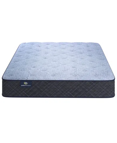 Serta Perfect Sleeper Cobra Lily 10.5" Plush Tight Top Mattress Set, Queen In Blue