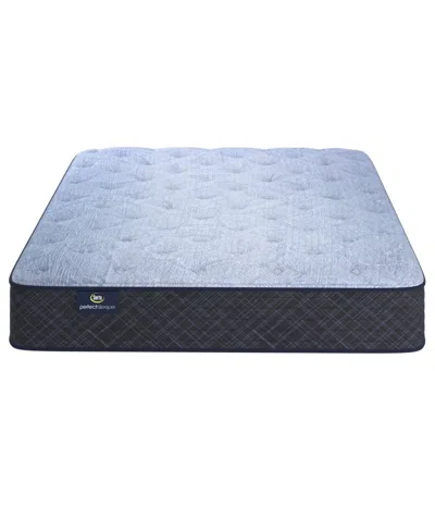 Serta Perfect Sleeper Cobra Lily 10.5" Plush Tight Top Mattress Set, Queen In Blue
