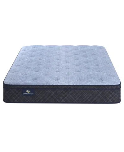 Serta Perfect Sleeper Cobra Lily 11" Plush Euro Top Mattress Set, King In Blue