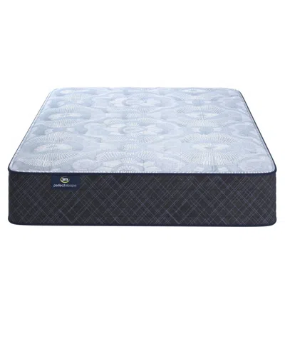 Serta Perfect Sleeper Iceland Poppy 13" Plush Tight Top Mattress Set, Twin Xl In Blue