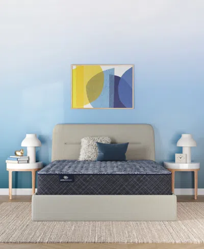 Serta Perfect Sleeper Lavender Falls 12 Medium Hybrid Tight Top Mattress Collection In Blue