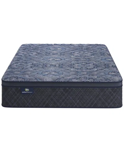 Serta Perfect Sleeper Osiria Rose 14" Firm Pillow Top Mattress Set, California King In Blue