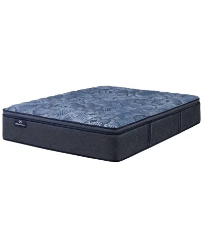 Serta Perfect Sleeper Osiria Rose 14" Firm Pillow Top Mattress Set, Twin Xl In Blue