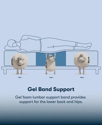 Serta Perfect Sleeper Osiria Rose 14" Firm Pillow Top Mattress Set, Twin Xl In Blue