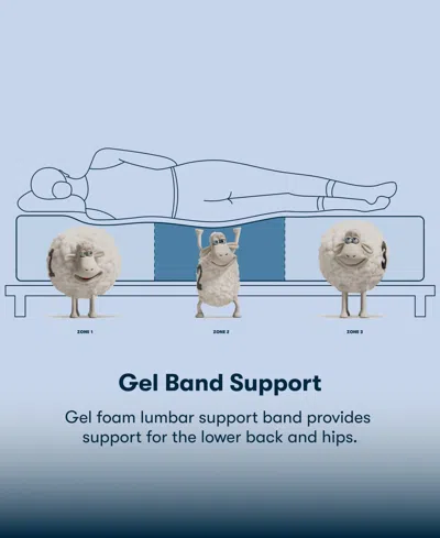 Serta Perfect Sleeper Osiria Rose 14" Medium Pillow Top Mattress Set, Twin Xl In Blue