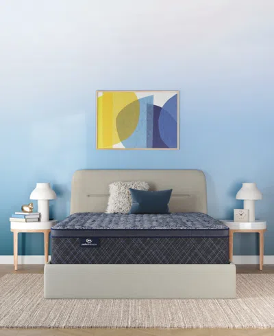 Serta Perfect Sleeper Cobalt Calm 14" Firm Pillow Top Mattress-california King In Transparent