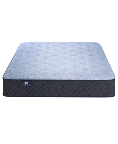 Serta Perfect Sleeper Cobra Lily 10.5" Plush Tight Top Mattress Set, Queen In Blue