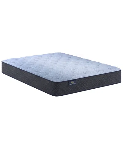 Serta Perfect Sleeper Cobra Lily 10.5" Plush Tight Top Mattress Set, Queen In Blue