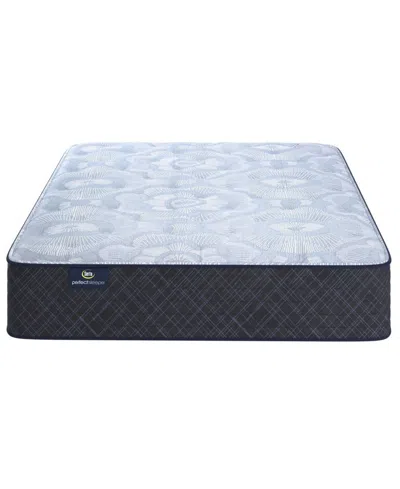 Serta Perfect Sleeper Iceland Poppy 13.5" Medium Tight Top Mattress Set, Queen Split In Transparent