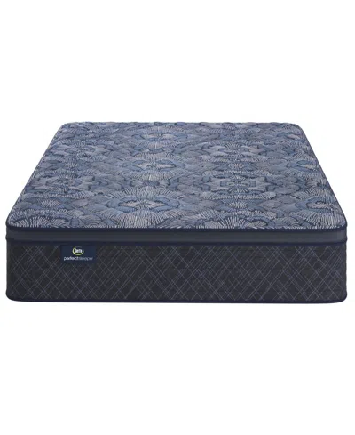 Serta Perfect Sleeper Osiria Rose 14" Firm Pillow Top Mattress Set, California King In Blue