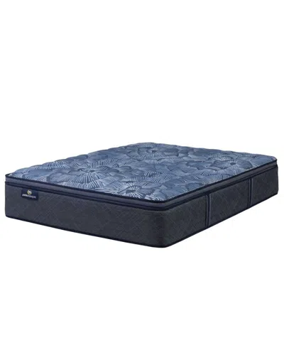 Serta Perfect Sleeper Osiria Rose 14" Medium Pillow Top Mattress Set, Twin Xl In Blue