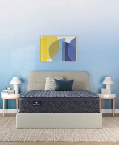 Serta Perfect Sleeper Cobalt Calm 14" Firm Pillow Top Mattress-california King In Transparent