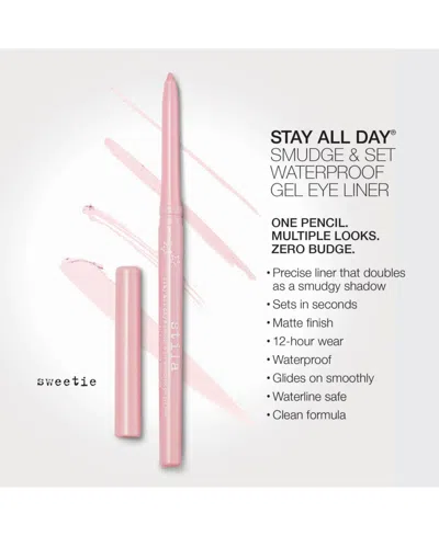 Stila Stay All Day® Smuge & Set Waterproof Gel Eyeliner In Pink