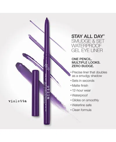 Stila Stay All Day Smudge & Set Waterproof Gel Eye Liner - Violetta In Purple