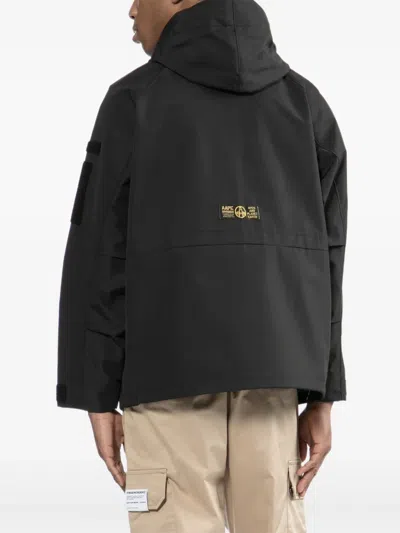 Aape By A Bathing Ape Logo-patched Jacket In Black