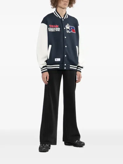 X RUSSELL ATHLETIC 小熊刺绣夹克